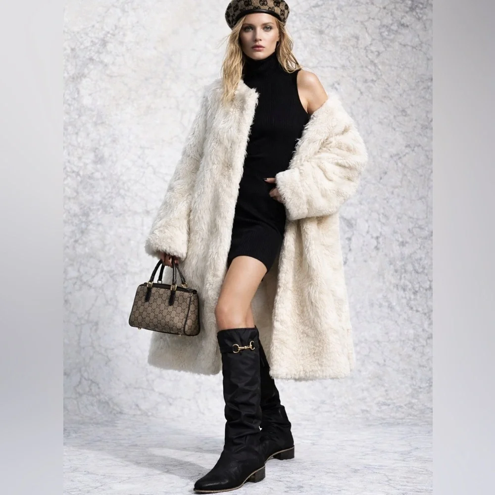 Gucci Horsebit Shearling & Nylon Boots - Picture 3 of 13